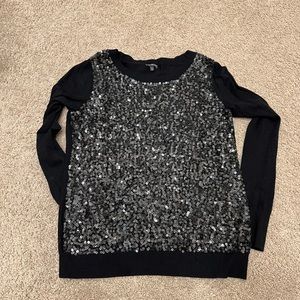 Express sequin sweater
